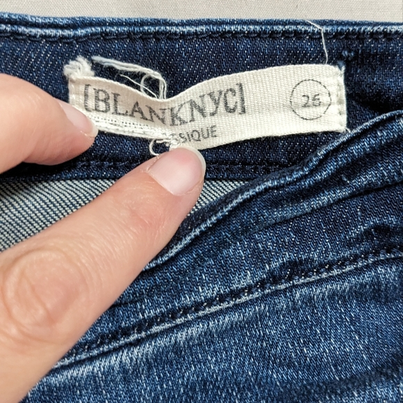 SOLD Blank NYC Skinny Classique Skinny Jeans Sz 26 - Picture 4 of 4